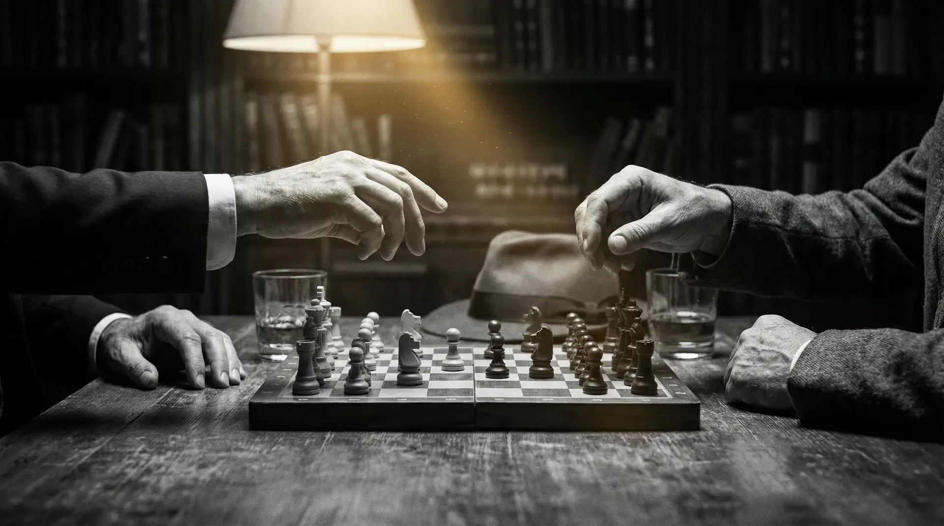 小宝宝要流出来了BILIBILI 艺术探索系列 - 非线性叙事，棋盘上的对弈象征命运的交错